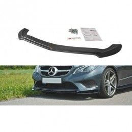 Maxton FRONT SPLITTER V.1 Mercedes E W212 Gloss Black, W212