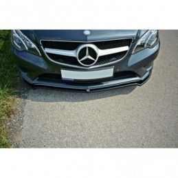 Maxton FRONT SPLITTER V.1 Mercedes E W212 Gloss Black, W212