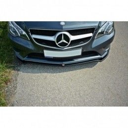 Maxton FRONT SPLITTER V.1 Mercedes E W212 Gloss Black, W212