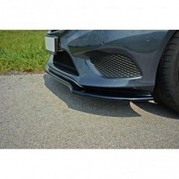 Maxton FRONT SPLITTER V.1 Mercedes E W212 Gloss Black, W212