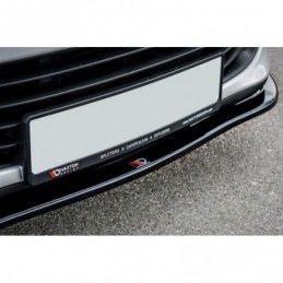 Maxton FRONT SPLITTER V.1 Renault Clio Mk4 Gloss Black, Clio IV