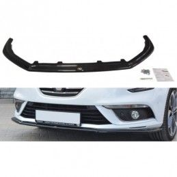 Maxton FRONT SPLITTER V.1 Renault Megane Mk4 Hatchback Gloss Black, Megane IV