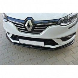 Maxton FRONT SPLITTER V.1 Renault Megane Mk4 Hatchback Gloss Black, Megane IV