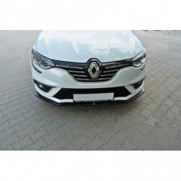 Maxton FRONT SPLITTER V.1 Renault Megane Mk4 Hatchback Gloss Black, Megane IV