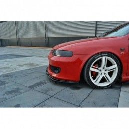 Maxton FRONT SPLITTER v.1 Seat Leon Mk1 Cupra Gloss Black, Leon Mk1 / Cupra