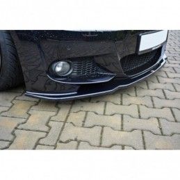 Maxton FRONT SPLITTER V.2 for BMW 3 E92 M-PACK FACELIFT Gloss Black, Serie 3 E92/ E93/ M3