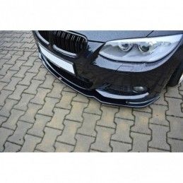 Maxton FRONT SPLITTER V.2 for BMW 3 E92 M-PACK FACELIFT Gloss Black, Serie 3 E92/ E93/ M3