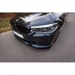 Maxton FRONT SPLITTER V.2 for BMW 5 G30/ G31 M-Pack Gloss Black, Serie 5 G30/ G31