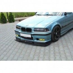 Maxton FRONT SPLITTER V.2 BMW M3 E36 Gloss Black, Serie 3 E36/ M3