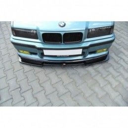 Maxton FRONT SPLITTER V.2 BMW M3 E36 Gloss Black, Serie 3 E36/ M3