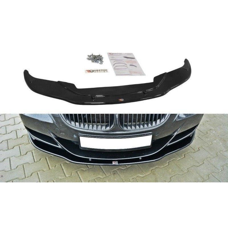 Maxton FRONT SPLITTER V.2 BMW M6 E63 Gloss Black, Serie 6 E63/ E64/ M6