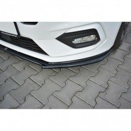 Maxton Front Splitter V.2 Ford Fiesta Mk8 ST / ST-Line Gloss Black, Fiesta Mk8