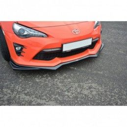 Maxton FRONT SPLITTER V.2 TOYOTA GT86 FACELIFT Gloss Black, GT86