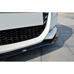 Maxton FRONT SPLITTER V.1 HONDA CR-Z Gloss Black, CR-Z