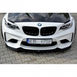 Maxton FRONT SPLITTER BMW M2 (F87) COUPÉ Gloss Black, Serie 2 F22 / F23 / M2 F87