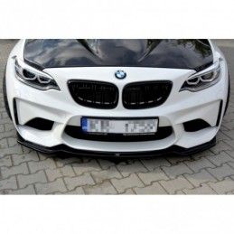 Maxton FRONT SPLITTER BMW M2 (F87) COUPÉ Gloss Black, Serie 2 F22 / F23 / M2 F87