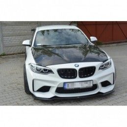 Maxton FRONT SPLITTER BMW M2 (F87) COUPÉ Gloss Black, Serie 2 F22 / F23 / M2 F87