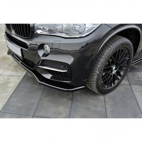 Maxton FRONT SPLITTER V.1 BMW X5 F15 M-PACK Gloss Black, X5 F15