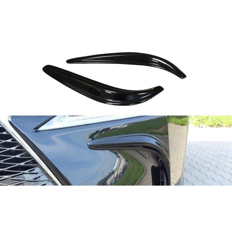 Maxton Frames for lights Lexus NX Mk1 Gloss Black, Lexus