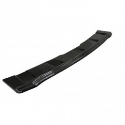 Maxton CENTRAL REAR SPLITTER Audi A5 F5 S-Line (without vertical bars) Gloss Black, A5 F5