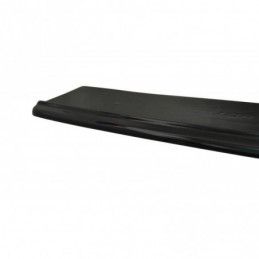 Maxton CENTRAL REAR SPLITTER Audi A6 C7 Avant S-line Facelift Gloss Black, A6/S6/RS6 4G C7 