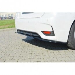 Maxton CENTRAL REAR SPLITTER Lexus CT Mk1 Facelift (without vertical bars) Gloss Black, Lexus