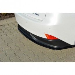 Maxton CENTRAL REAR SPLITTER Lexus IS Mk3 H (without vertical bars) Gloss Black, Lexus