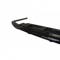 Maxton CENTRAL REAR SPLITTER Lexus IS Mk3 H (with vertical bars) Gloss Black, Lexus