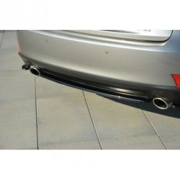 Maxton CENTRAL REAR SPLITTER Lexus IS Mk3 T (without vertical bars) Gloss Black, Lexus