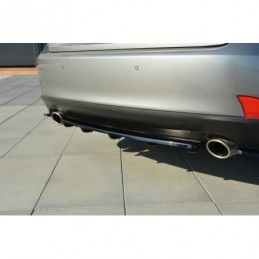 Maxton CENTRAL REAR SPLITTER Lexus IS Mk3 T (with vertical bars) Gloss Black, Lexus