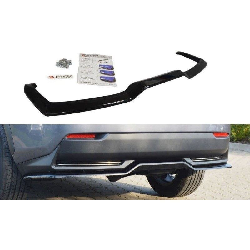 Maxton CENTRAL REAR SPLITTER Lexus NX Mk1 H (without vertical bars) Gloss Black, Lexus