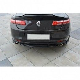 Maxton CENTRAL REAR SPLITTER Renault Laguna mk 3 Coupe Gloss Black, Laguna