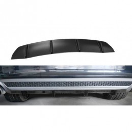 Maxton REAR VALANCE Audi A7 Mk1 S-Line Gloss Black, A7/ S7 / RS7 - C7
