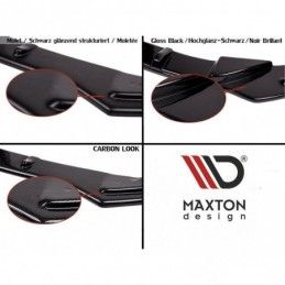 Maxton REAR VALANCE Audi A7 Mk1 S-Line Gloss Black, A7/ S7 / RS7 - C7