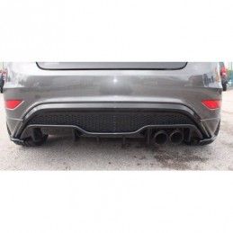 Maxton Rear Valance Ford Fiesta ST Mk7 FL Gloss Black, Fiesta Mk7 / 7.5