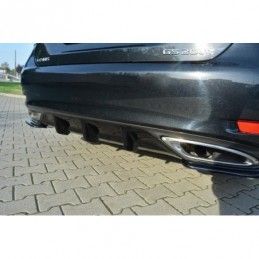 Maxton REAR VALANCE Lexus GS Mk4 Facelift T Gloss Black, Lexus