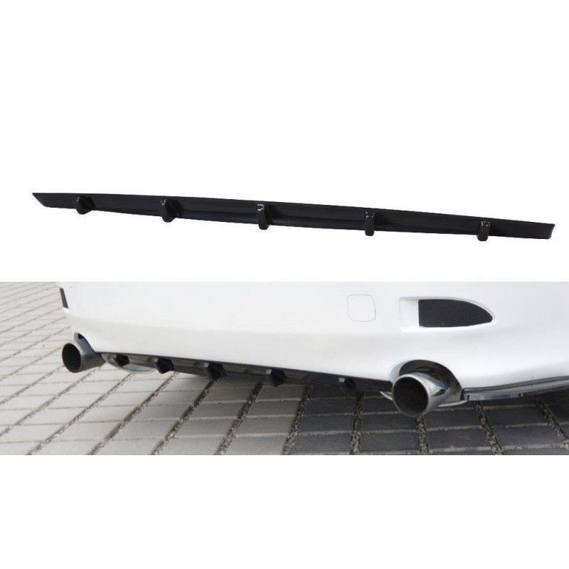 Maxton REAR VALANCE Lexus IS Mk2 Gloss Black, Lexus