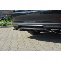 Maxton REAR VALANCE Lexus IS Mk3 Facelift T Gloss Black, Lexus