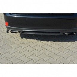 Maxton REAR VALANCE Lexus IS Mk3 Facelift T Gloss Black, Lexus