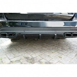 Maxton REAR VALANCE Mercedes C-Class S205 63AMG Estate Gloss Black, W205