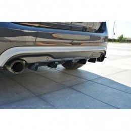 Maxton REAR VALANCE Volvo V60 Polestar Facelift Gloss Black, V60