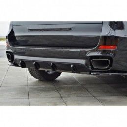 Maxton REAR VALANCE BMW X5 F15 M-PACK Gloss Black, X5 F15