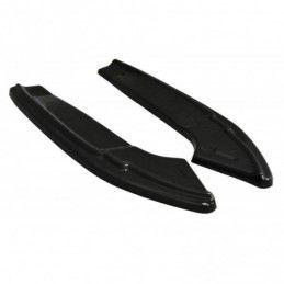 Maxton REAR SIDE SPLITTERS Audi A5 F5 S-Line Gloss Black, A5 F5