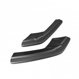 Maxton Rear Side Splitters Audi S3 / A3 S-Line 8V FL Sedan Gloss Black, A3/S3/RS3 8V