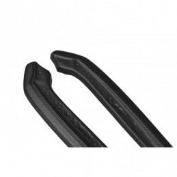 Maxton REAR SIDE SPLITTERS for BMW 5 G30/ G31 M-Pack Gloss Black, Serie 5 G30/ G31