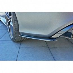 Maxton REAR SIDE SPLITTERS Audi RS7 Facelift Gloss Black, A7/ S7 / RS7 - C7