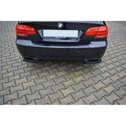 Maxton REAR SIDE SPLITTERS for BMW 3 E92 M-PACK FACELIFT Gloss Black, Serie 3 E92/ E93/ M3