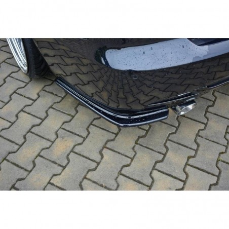 Maxton REAR SIDE SPLITTERS for BMW 3 E92 M-PACK FACELIFT Gloss Black, Serie 3 E92/ E93/ M3