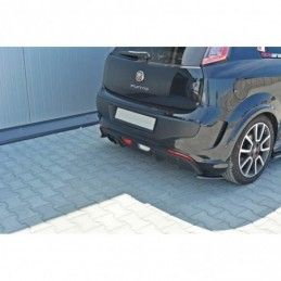 Maxton REAR SIDE SPLITTERS Fiat Punto Evo Abarth Gloss Black, Punto