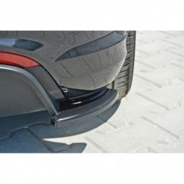 Maxton REAR SIDE SPLITTERS Fiat Punto Evo Abarth Gloss Black, Punto